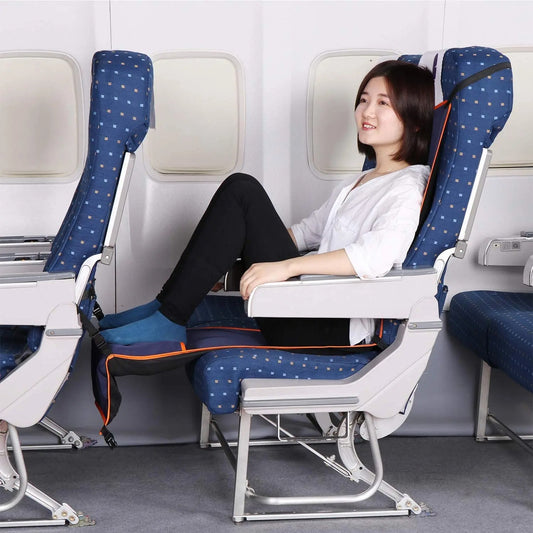 Sleeping Artifact Seat Inflatable Foot Mat Leg Stool Train Hammock