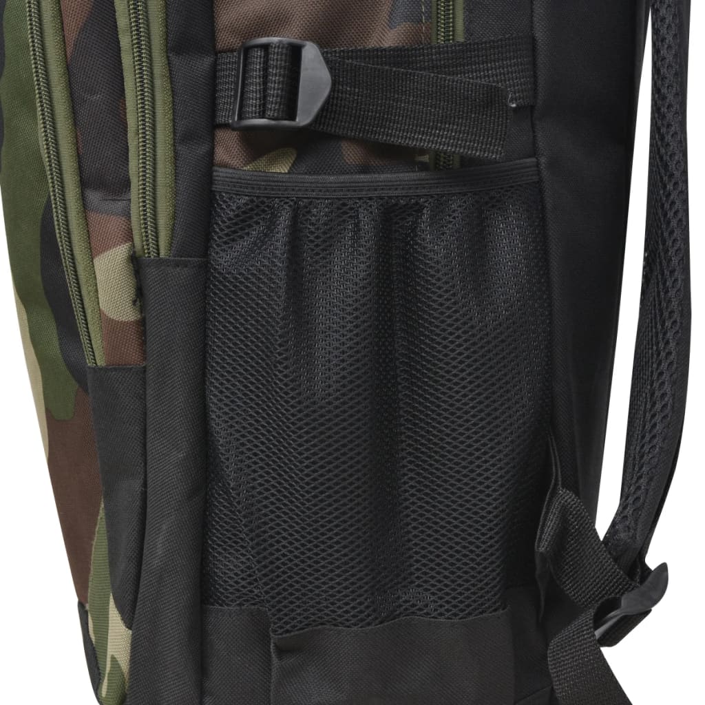 school backpack 40 L and camouflage color   school backpack